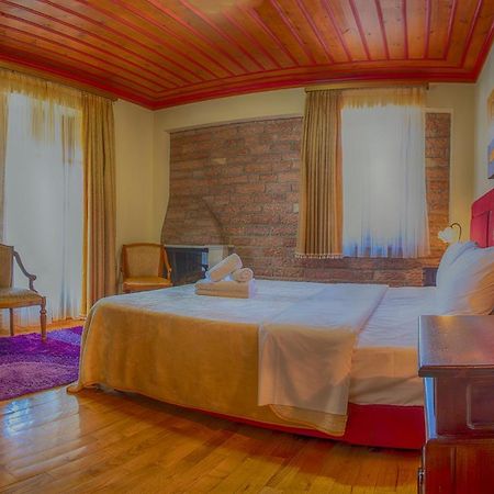 Aggelon Katafygio Hotel Asprangeloi ภายนอก รูปภาพ