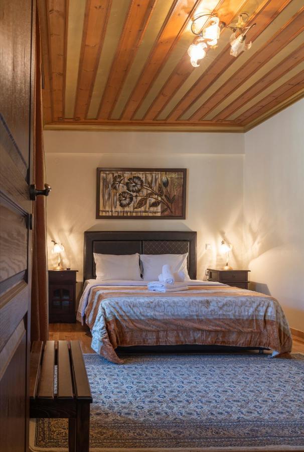Aggelon Katafygio Hotel Asprangeloi ภายนอก รูปภาพ
