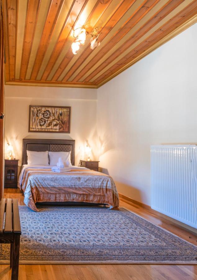 Aggelon Katafygio Hotel Asprangeloi ภายนอก รูปภาพ