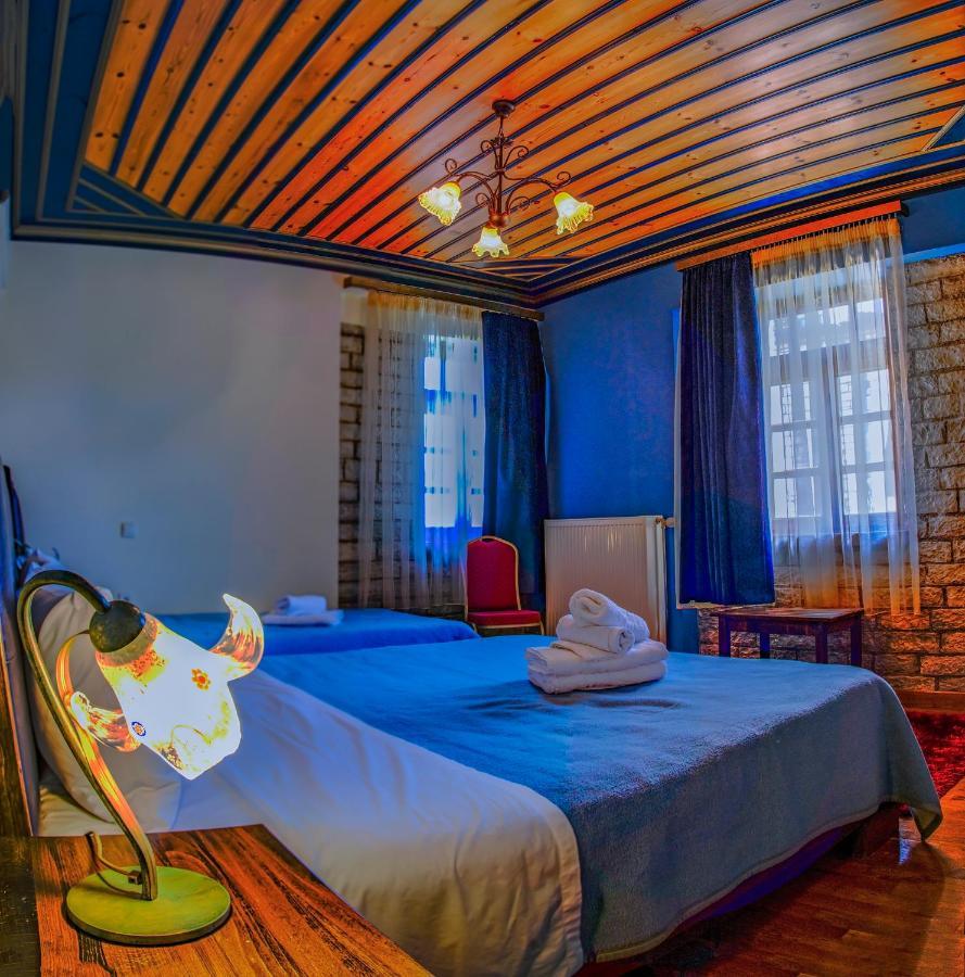 Aggelon Katafygio Hotel Asprangeloi ภายนอก รูปภาพ