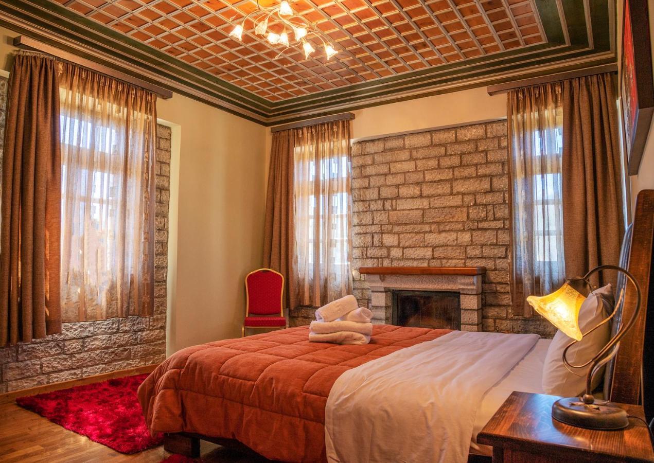 Aggelon Katafygio Hotel Asprangeloi ภายนอก รูปภาพ
