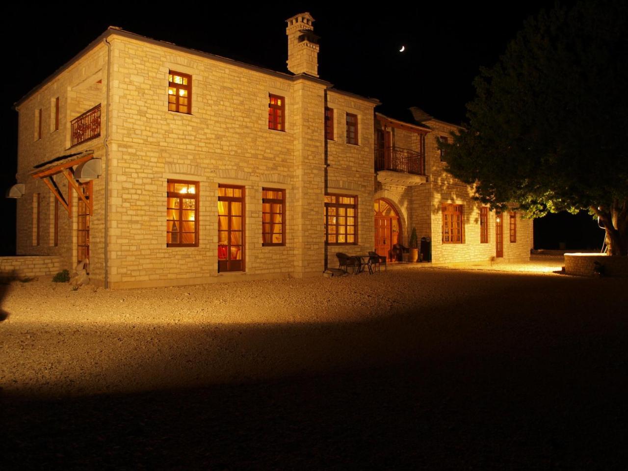 Aggelon Katafygio Hotel Asprangeloi ภายนอก รูปภาพ