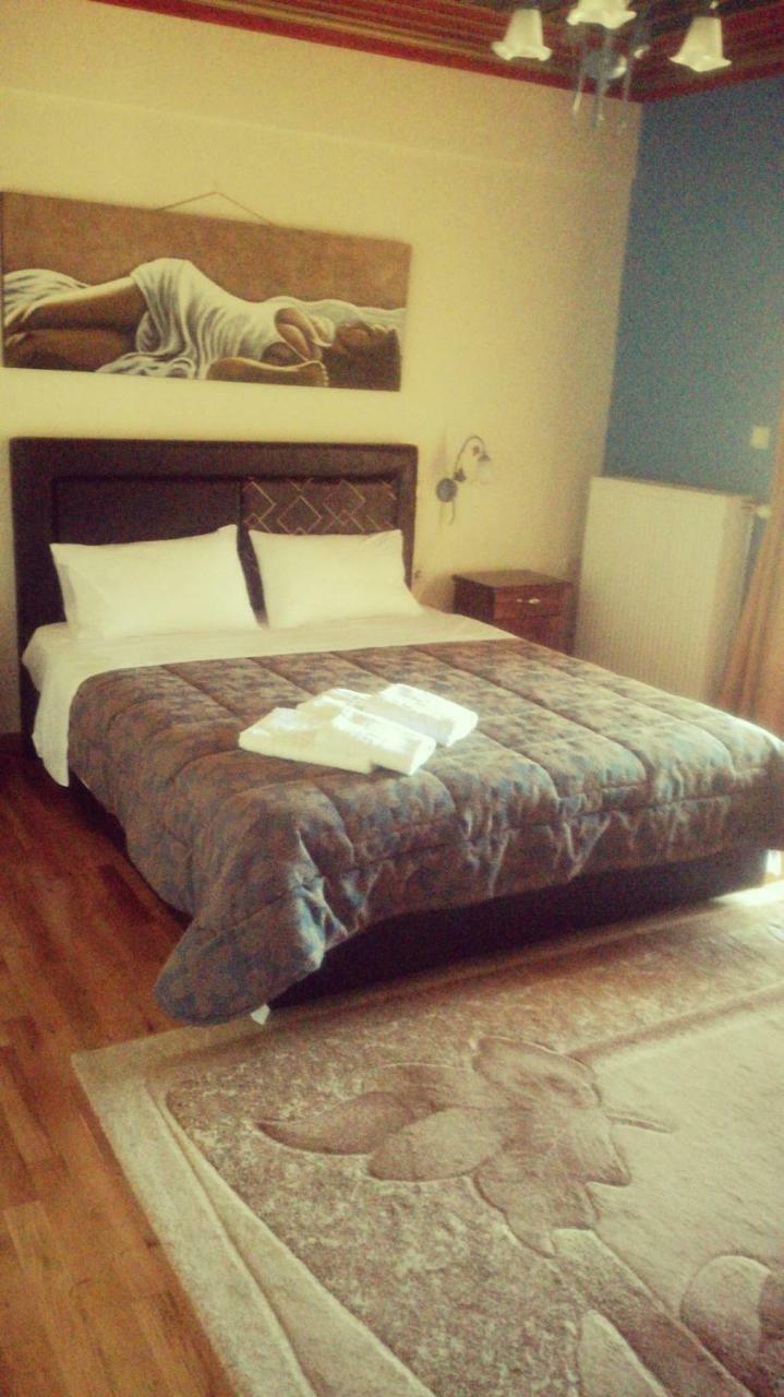 Aggelon Katafygio Hotel Asprangeloi ภายนอก รูปภาพ
