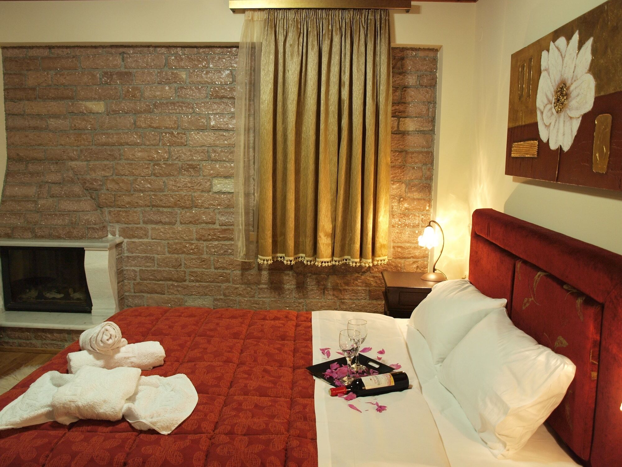 Aggelon Katafygio Hotel Asprangeloi ภายนอก รูปภาพ