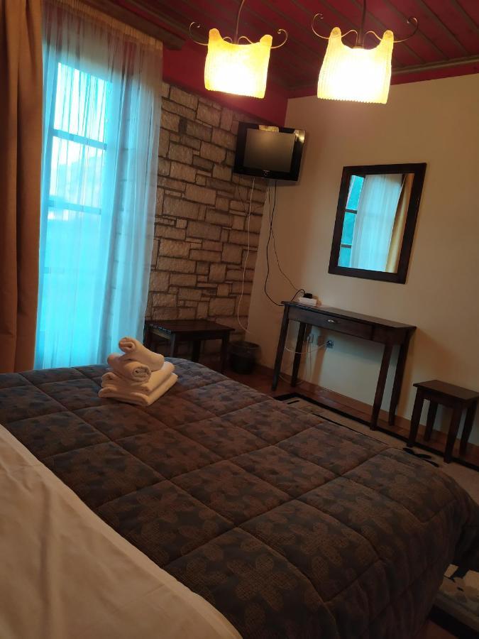 Aggelon Katafygio Hotel Asprangeloi ภายนอก รูปภาพ