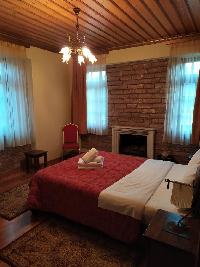 Aggelon Katafygio Hotel Asprangeloi ภายนอก รูปภาพ