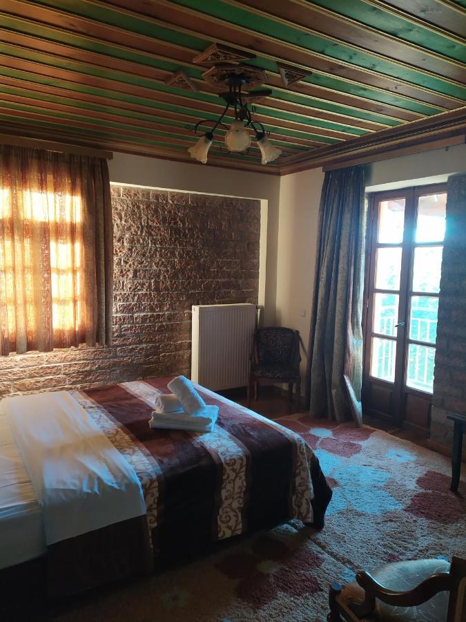 Aggelon Katafygio Hotel Asprangeloi ภายนอก รูปภาพ