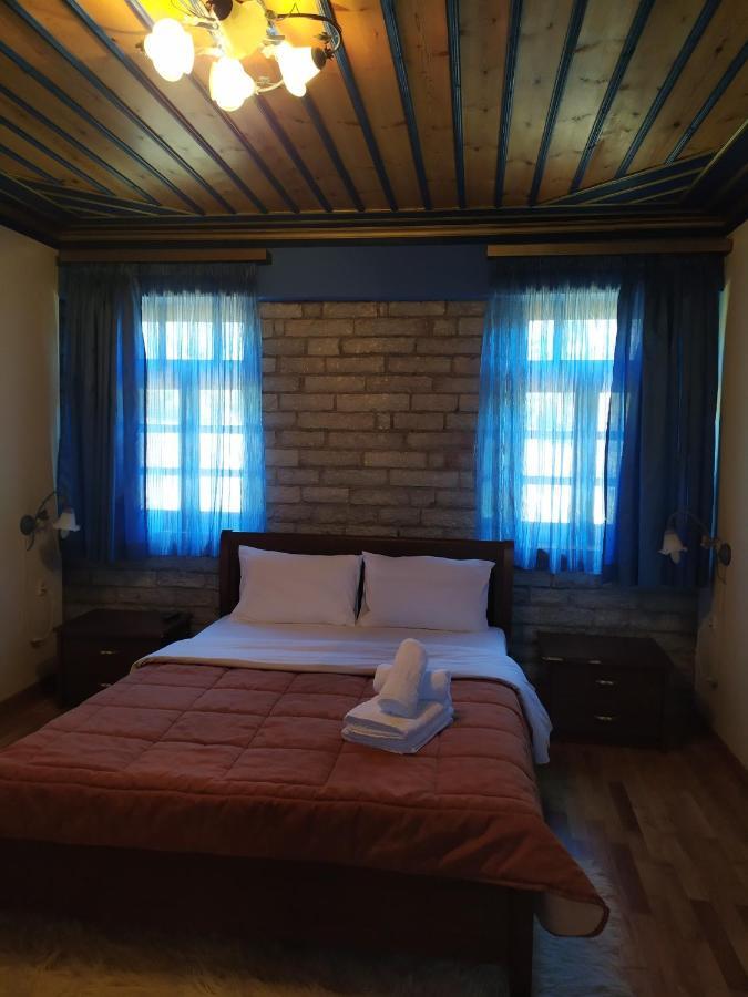 Aggelon Katafygio Hotel Asprangeloi ภายนอก รูปภาพ